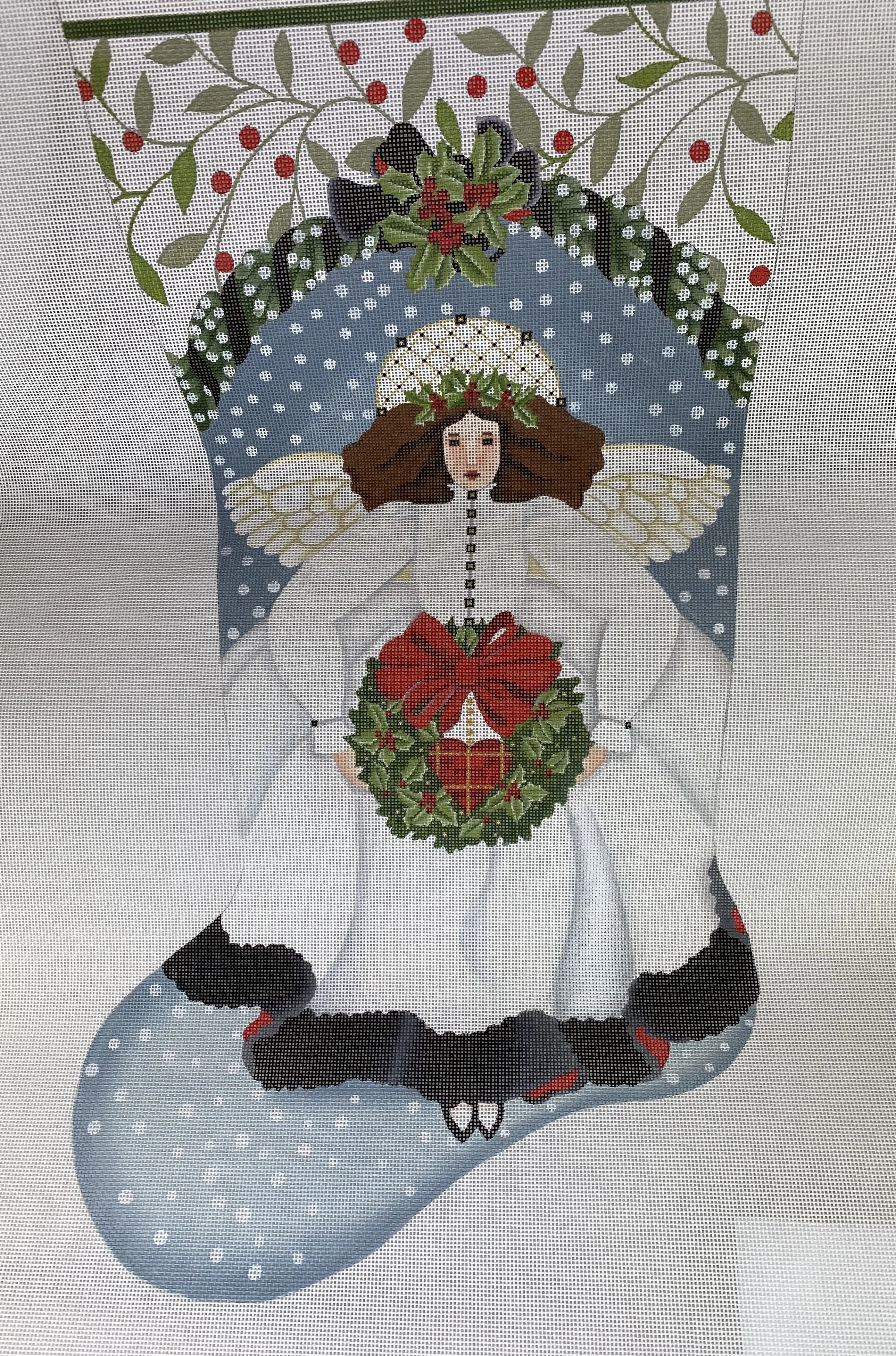 * Melissa Shirley 2120 White Angel Stocking