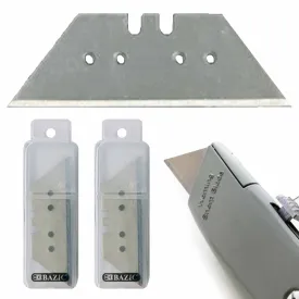 16 Pc Utility Knife Blades Replacement Refills Box Cutter Standard Razor Tool