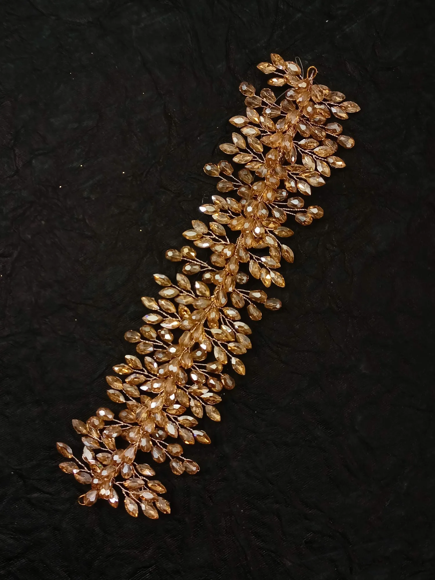 Anya Copper Marquise Stone Hair Accessories