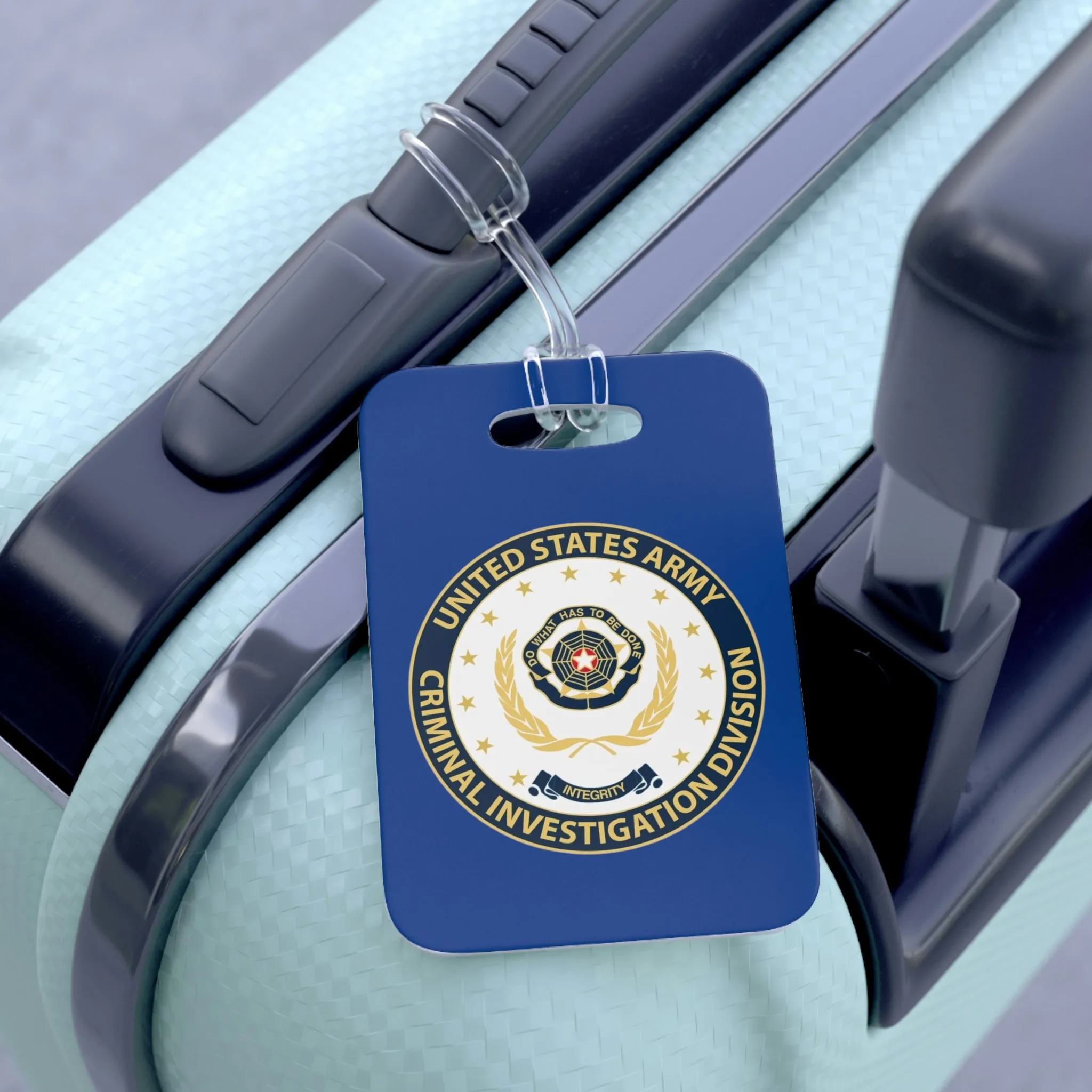 Army CID Seal - Luggage Tag