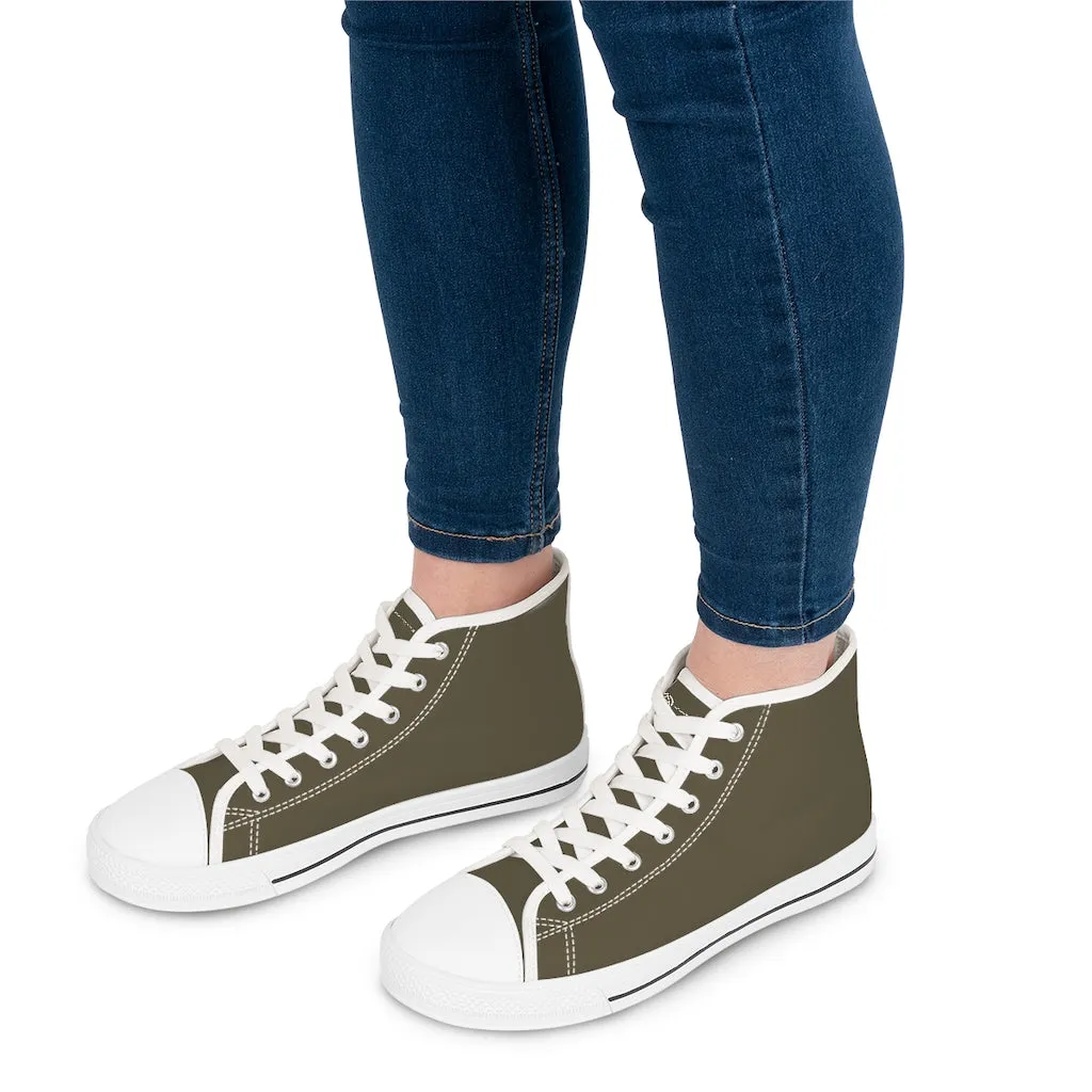 Army Women's High Top Sneakers