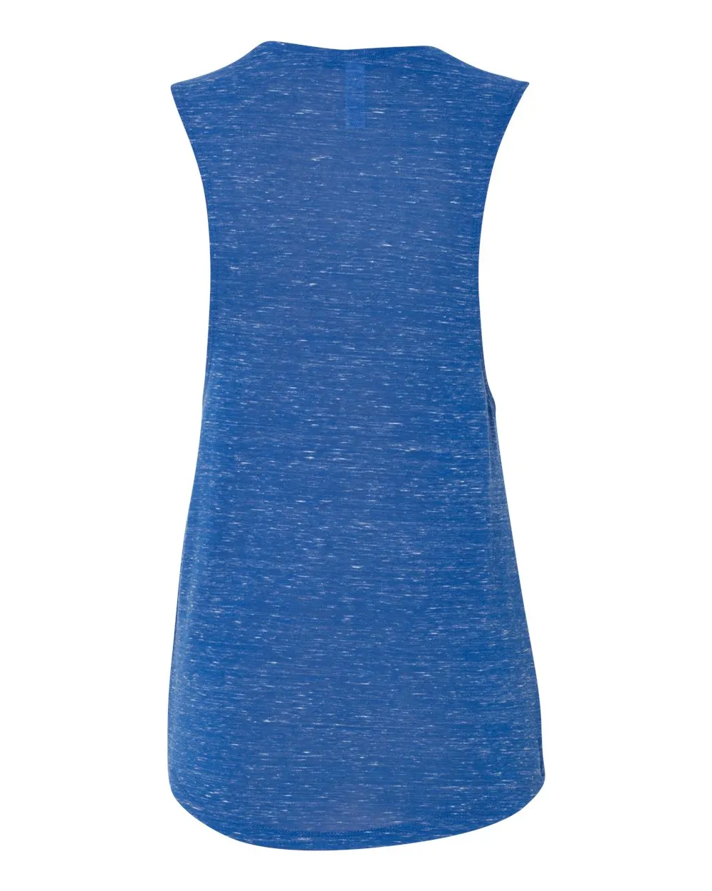 Bella   Canvas 8803 Women's Flowy Scoop Muscle Tank - True Royal Marble