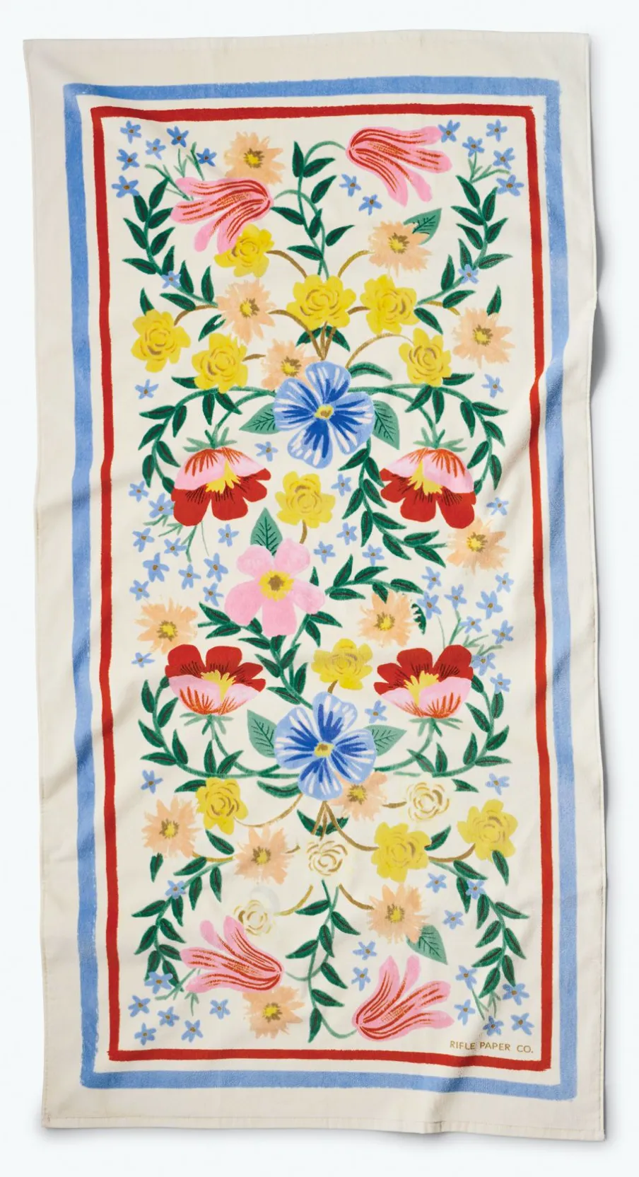 Bramble Beach Towel by Rifle Paper Co