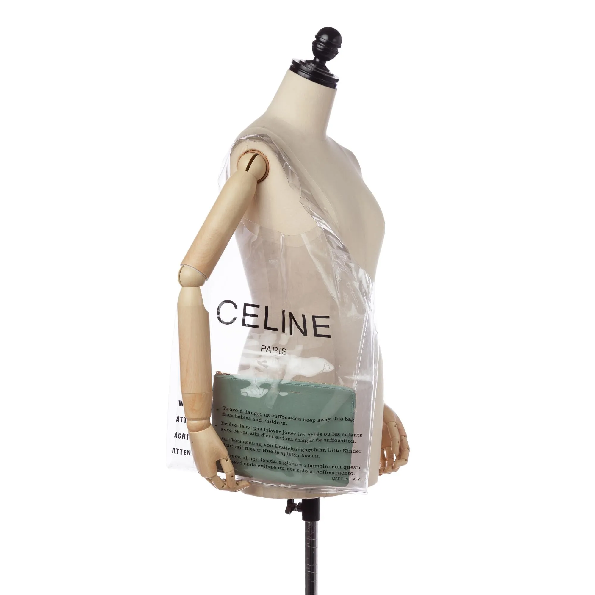 Celine PVC Shopping Tote Bag