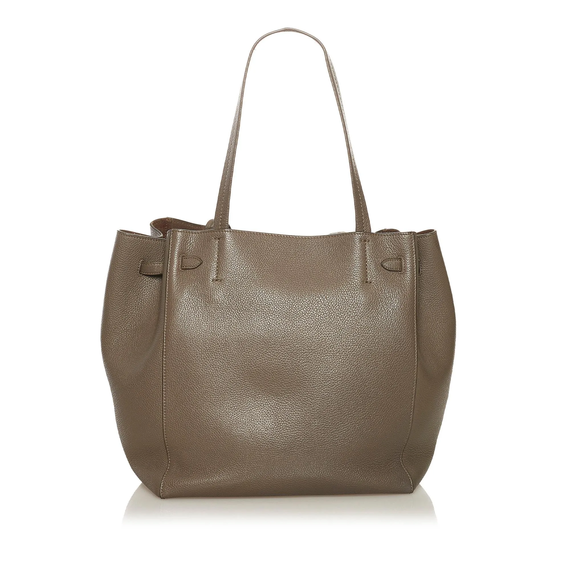 Celine Small Phantom Cabas Leather Tote Bag (SHG-35043)