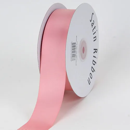 Dusty Rose - Satin Ribbon Single Face - ( W: 1/4 Inch | L: 100 Yards )