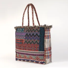 Eminent Jacquard Bag - Purple