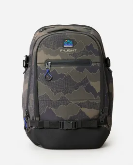 F-Light Posse 35L Search Camo Backpack - Black/Olive