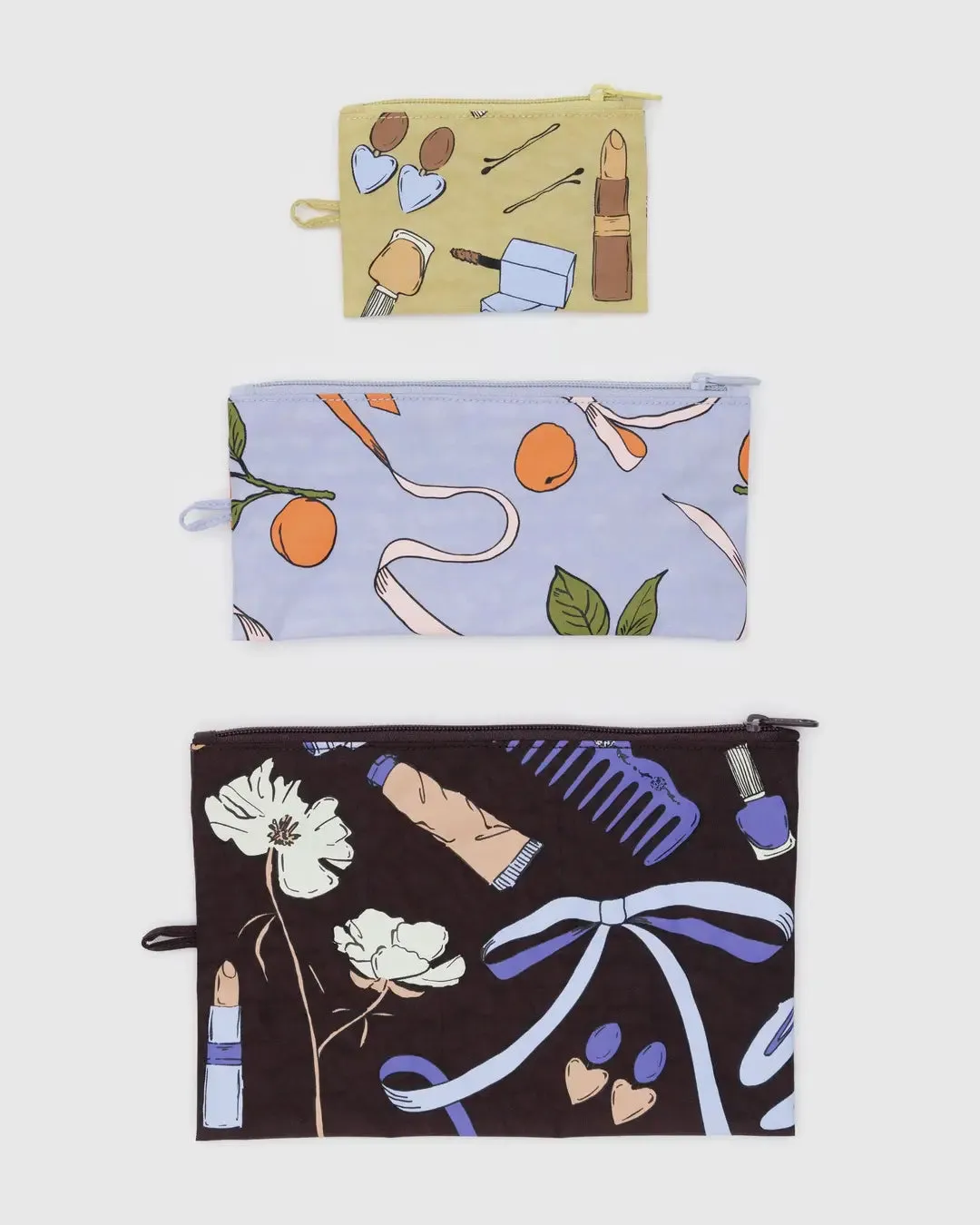 Flat Pouch Set Get Ready With Me | Baggu