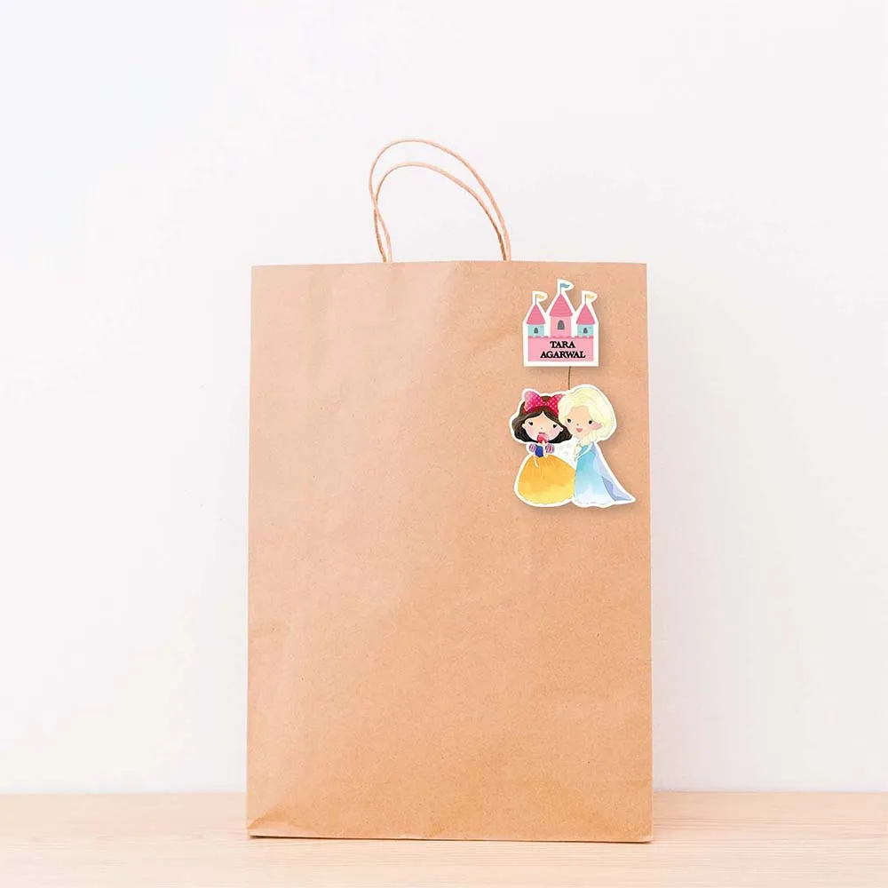 Hanging Tags Set of 25 - Sibling Princess