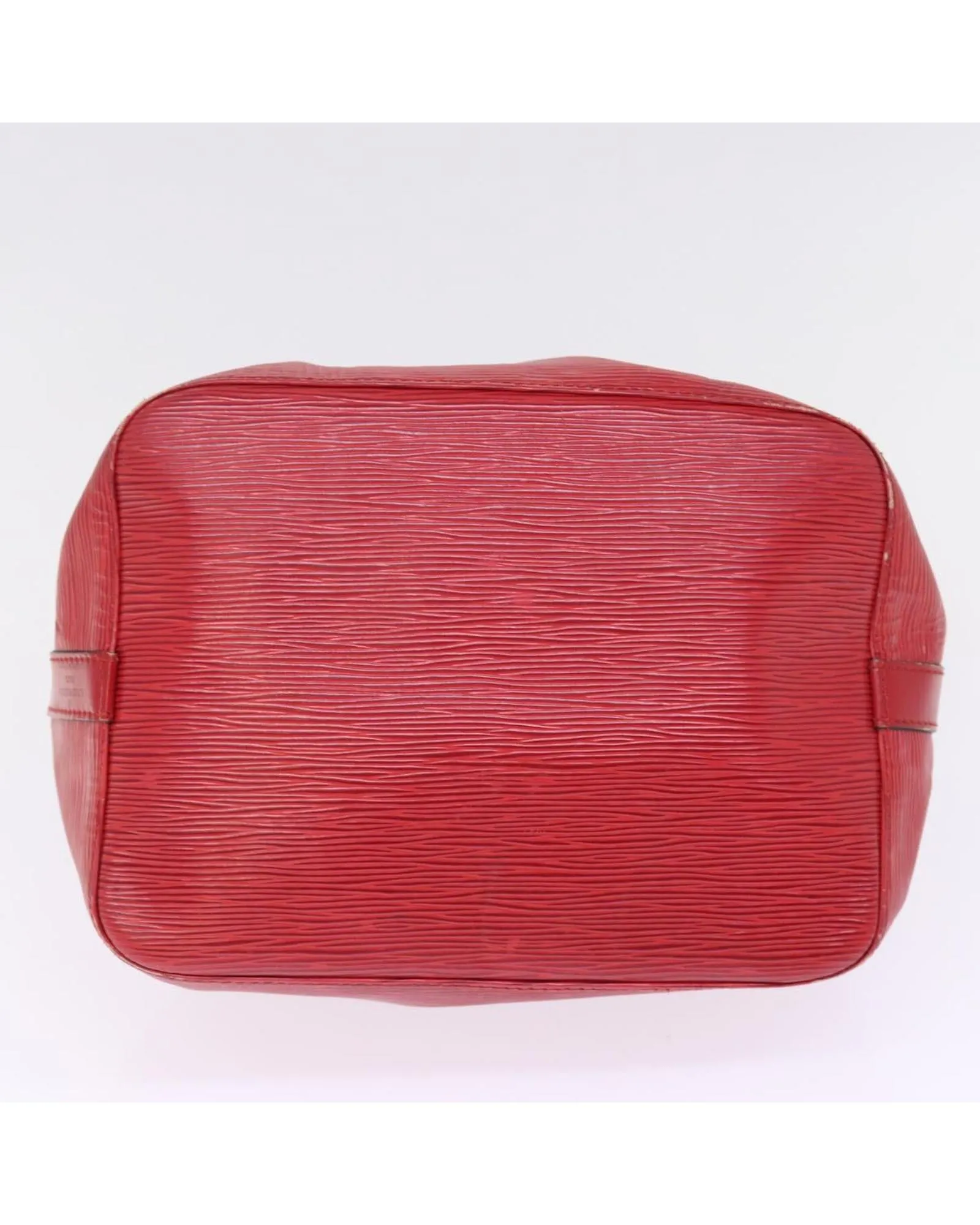 Louis Vuitton Noe Epi Leather Bucket Bag Red