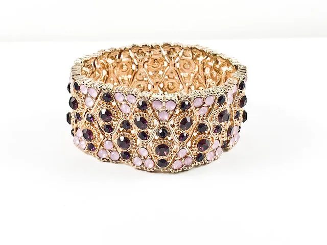 Modern Unique Colorful Design Stretch Fashion Bracelet