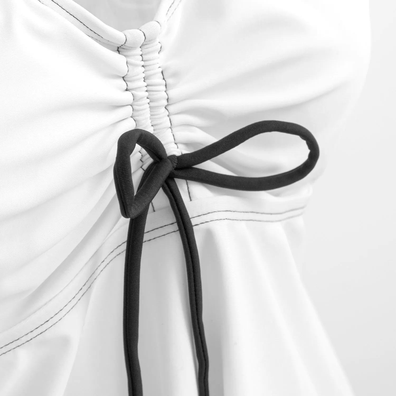 Pinstripe Harmony | Women's Two-Piece Swimsuit