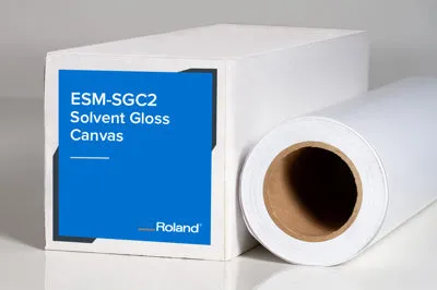 Roland: Solvent White Canvas 20mil
