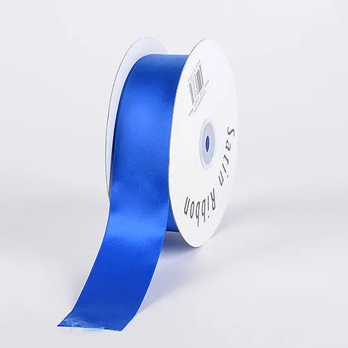 Royal Blue - Satin Ribbon Single Face - ( W: 3/8 Inch | L: 100 Yards )