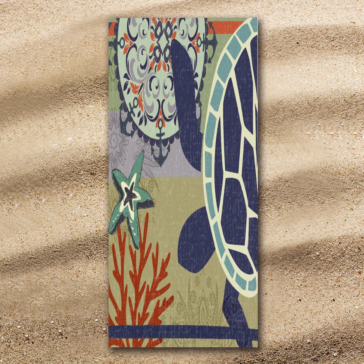 Sea Turtle Passion Jumbo Towel