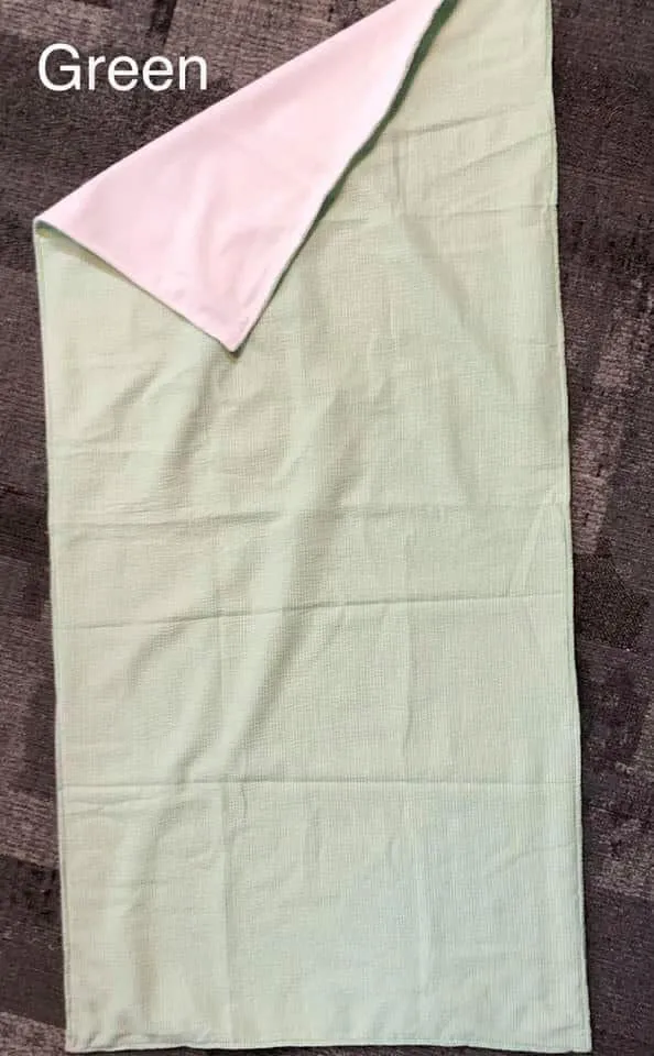 Seersucker Beach Towel - Green