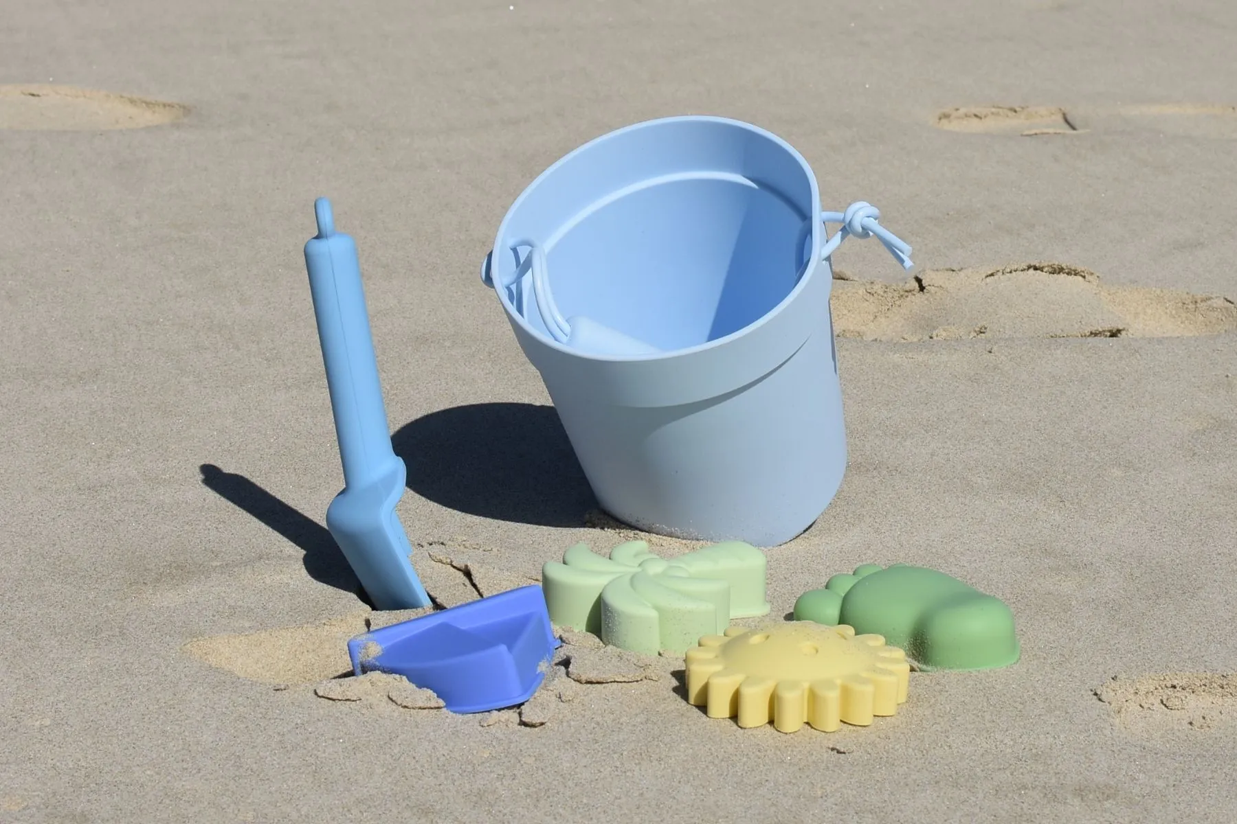 Silicone Beach Set 6Pc - Blue Sundae
