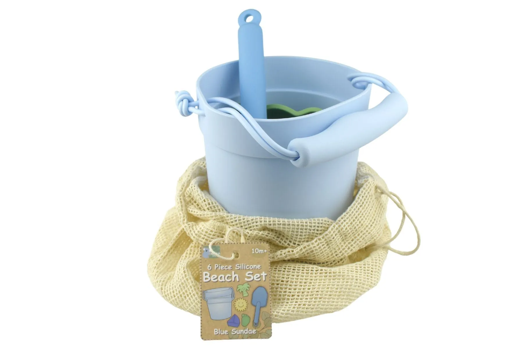 Silicone Beach Set 6Pc - Blue Sundae