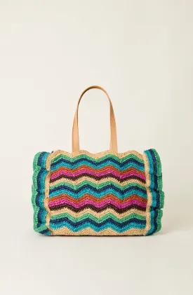 SKYE RUFFLE TOTE