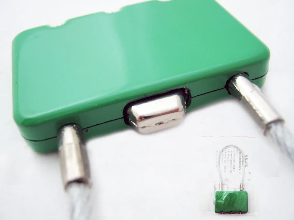 Travel Wire Lock With Combination Code 3 Digit Safety Luggage Bag Security New !