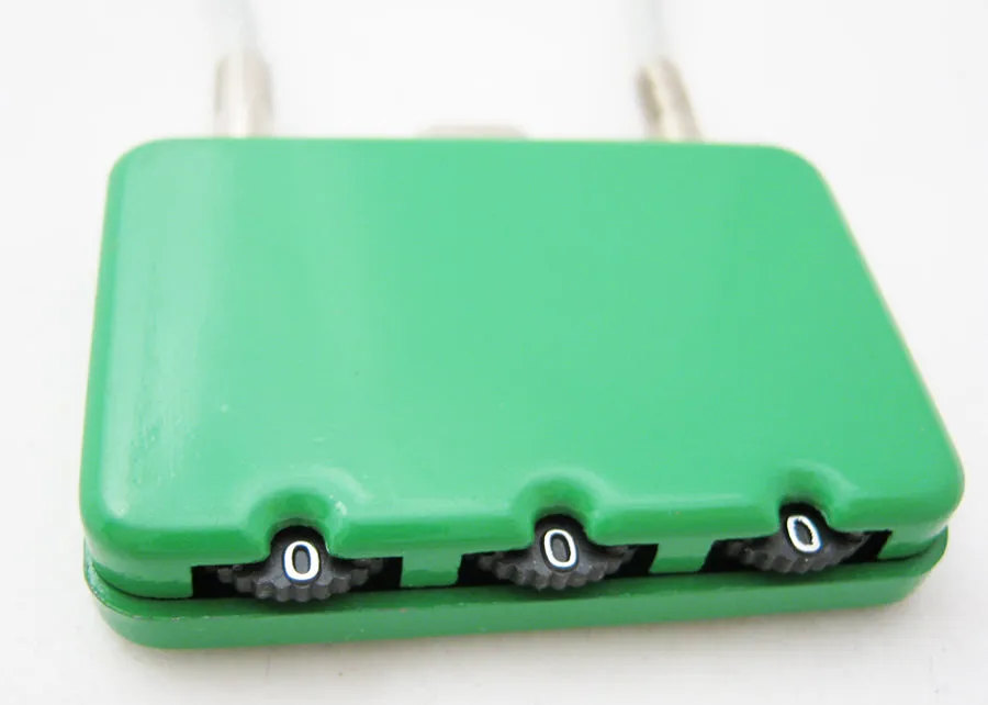 Travel Wire Lock With Combination Code 3 Digit Safety Luggage Bag Security New !