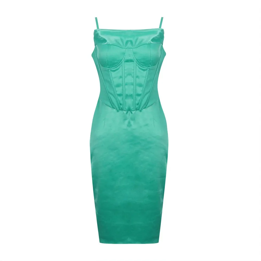 Trend4us Women's Satin Dress