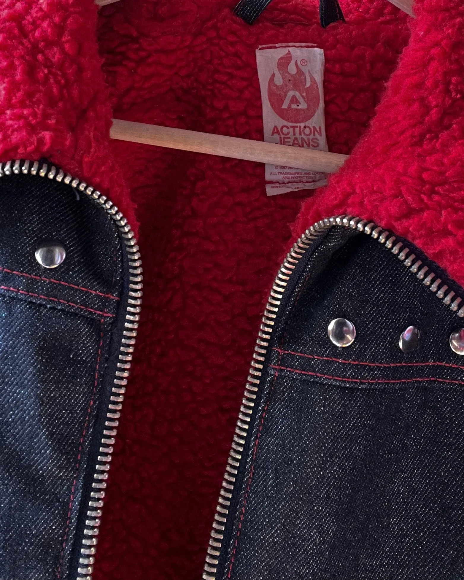 Vintage Brand Acne Multi Denim Jacket