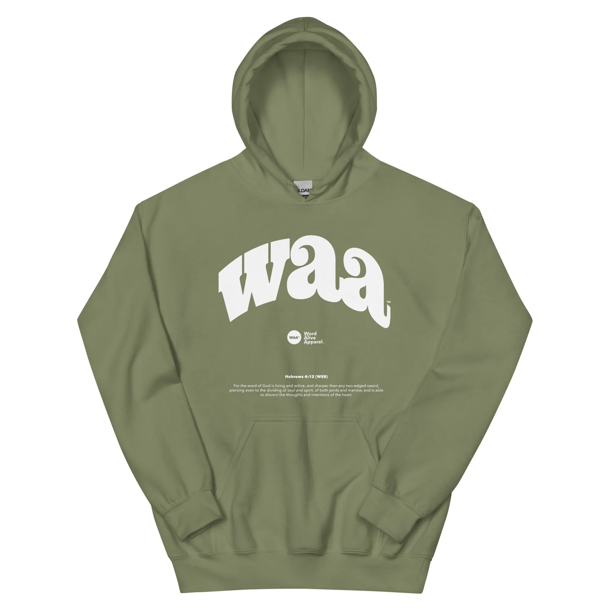 WAA Original Brand Army Green Hoodie