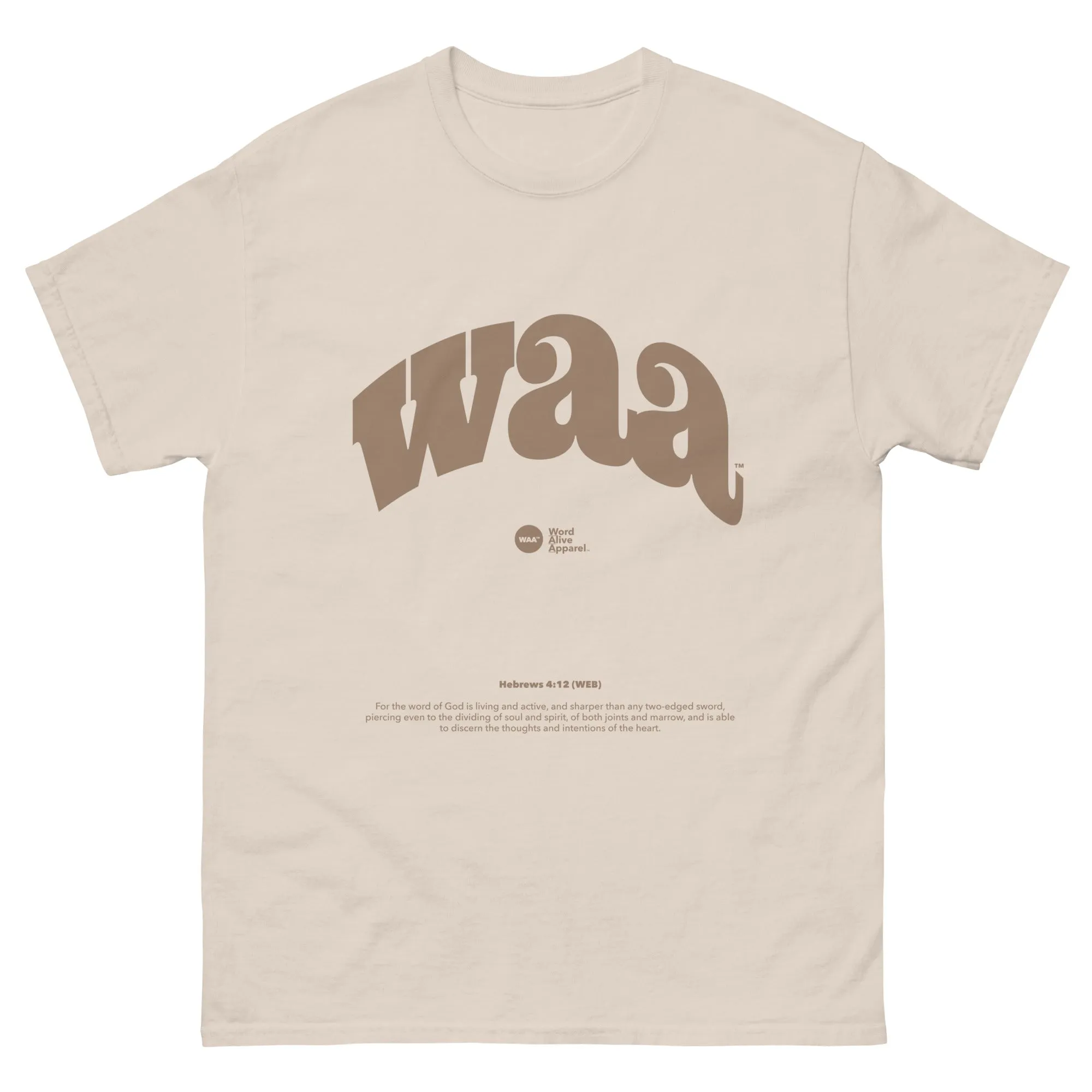 WAA Original Brand Natural Unisex Tee