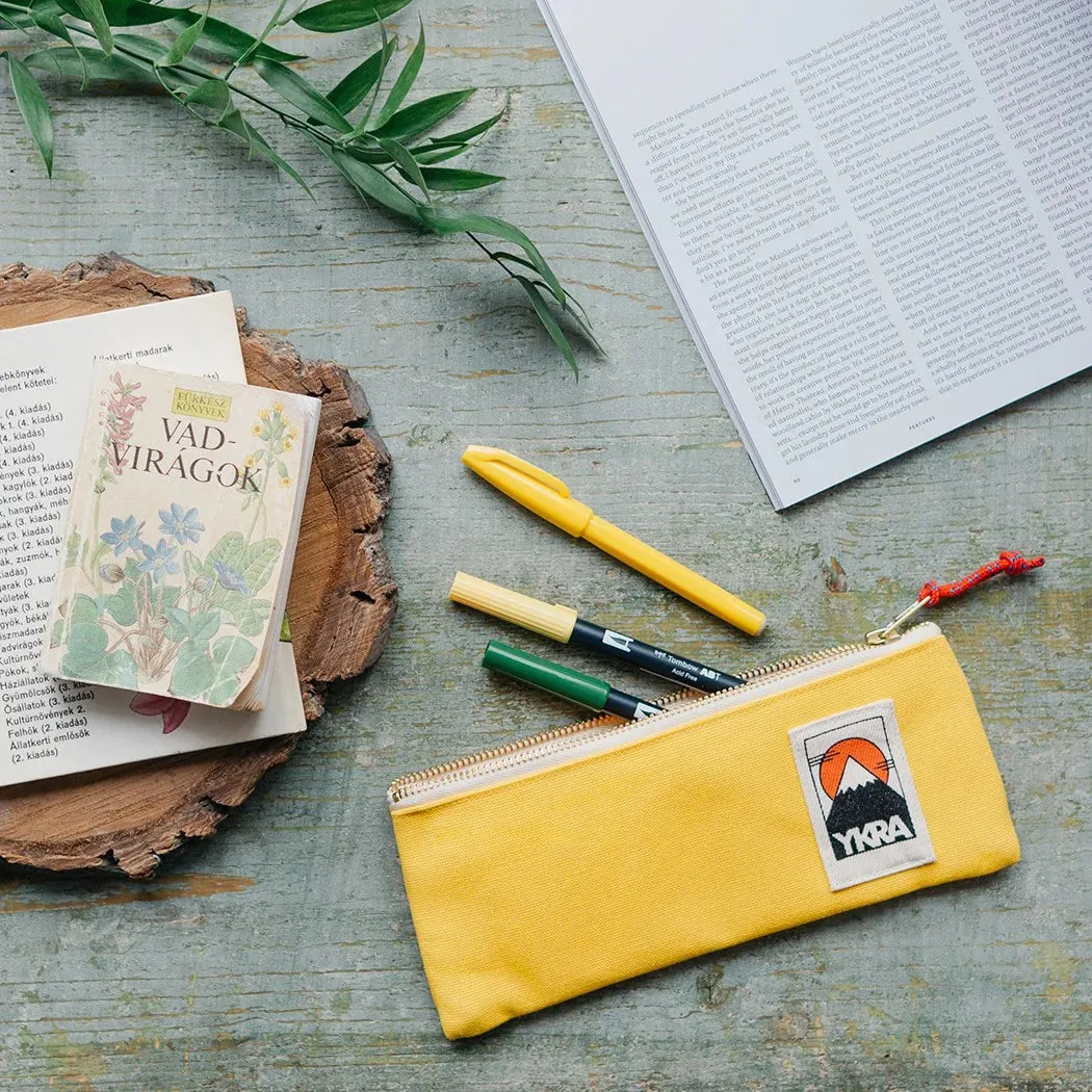 ykra pencilcase - yellow